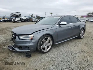 2016 Audi S4 Premium Plus z VIN WAUDGAFLXGA002067, wystawiony jako Copart lot #44027515 z przebiegiem 63 951 mil mil oraz Szkody całkowita. Historia ofert i sprzedaży dostępna na DreamBid. Obrazek 1.