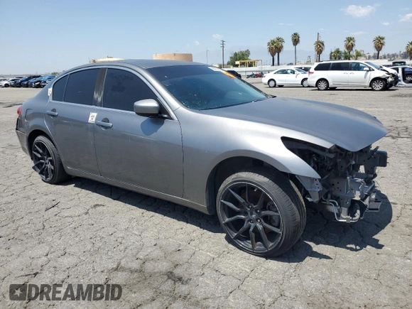 2011 Infiniti G37 Journey with VIN JN1CV6AP2BM507901, listed as a Copart auction lot 55707405 with Not Provided miles and Clean Title. Bid and sale history available at DreamBid. Image 4.