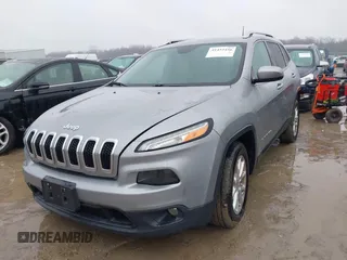 2016 Jeep Cherokee Latitude with VIN 1C4PJLCB7GW273440, listed as a IAAI auction lot 41452456 with 106,048 mi miles. Bid and sale history available at carsss.com. Image 17.