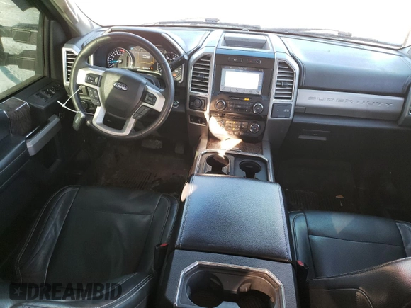 2017 Ford F-250 Lariat with VIN 1FT7W2B60HEB50599, listed as a Copart auction lot 42609595 with 102,131 mi miles and Salvage title. Bid and sale history available at DreamBid. Image 8.