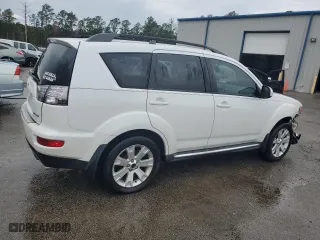 2010 Mitsubishi Outlander SE with VIN JA4AS3AW3AZ006837, listed as a Copart auction lot 83520134 with 91,672 mi miles and Salvage Title. Bid and sale history available at carsss.com. Image 3.