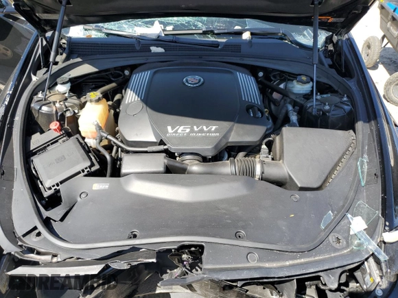 2014 Cadillac CTS Luxury AWD with VIN 1G6AX5S30E0130276, listed as a Copart auction lot 53934825 with 12,850 mi miles and Clean Title. Bid and sale history available at DreamBid. Image 11.