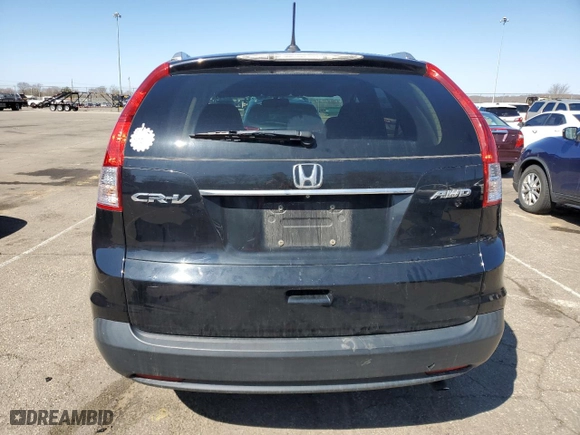 2013 Honda CR-V EX-L with VIN 2HKRM4H78DH675298, listed as a Copart auction lot 48744055 with 144,293 mi miles and Salvage Title. Bid and sale history available at carsss.com. Image 6.