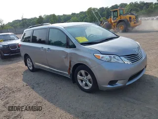 2017 Toyota Sienna LE Auto Access Seat with VIN 5TDKZ3DCXHS857360, listed as a IAAI auction lot 42441423 with 42,215 mi miles and . Bid and sale history available at DreamBid. Image 1.