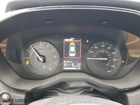 2023 Subaru Crosstrek with VIN JF2GTABCXP8269297, listed as a Copart auction lot 43288705 with 32,113 mi miles and Salvage Title. Bid and sale history available at carsss.com. Image 9.
