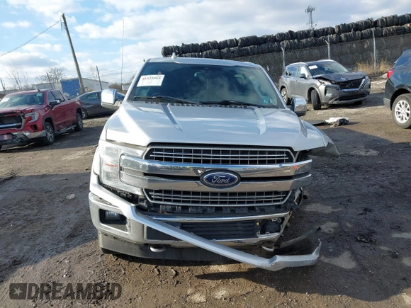 2018 Ford F-150 XL with VIN 1FTFW1E55JKD77092, listed as a IAAI auction lot 41525963 with 134,117 mi miles. Bid and sale history available at carsss.com. Image 13.