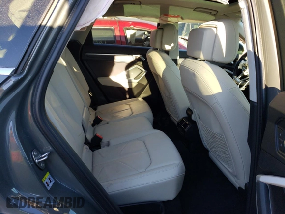 2020 Audi Q3 Premium Plus with VIN WA1BECF32L1106925, listed as a Copart auction lot 66995972 with 17,457 mi miles. Bid and sale history available at carsss.com. Image 6.