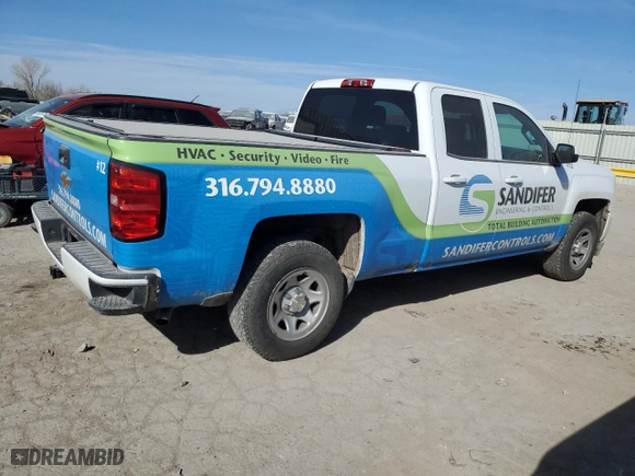 2016 Chevrolet Silverado 1500 LT with VIN 1GCVKRECXGZ373947, listed as a Copart auction lot 49985805 with 118,989 mi miles and Salvage Title. Bid and sale history available at carsss.com. Image 3.