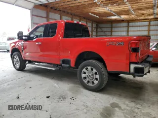 2024 Ford F-350 with VIN 1FT8X3BM1RED45148, listed as a Copart auction lot 50202555 with Not provided miles and Salvage title. Bid and sale history available at DreamBid. Image 2.