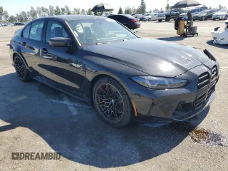 2025 BMW M3 Competition xDrive z VIN WBS33HJ07SFU46026, wystawiony jako Copart lot #46605635 z przebiegiem 408 mil mil oraz Szkoda całkowita • Salvage title. Historia ofert i sprzedaży dostępna na DreamBid. Obrazek 4.