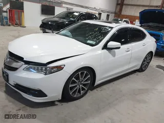 2017 Acura TLX V6 w/Technology Pkg with VIN 19UUB3F51HA000502, listed as a IAAI auction lot 41832991 with 117,081 mi miles. Bid and sale history available at carsss.com. Image 16.