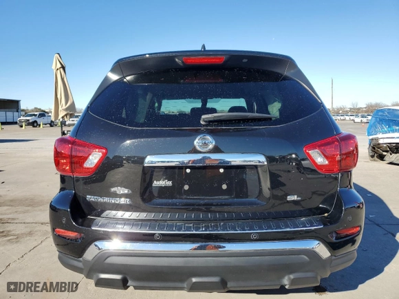 2020 Nissan Pathfinder SL with VIN 5N1DR2CN5LC630461, listed as a Copart auction lot 87927925 with 118,105 mi miles and Salvage Title. Bid and sale history available at carsss.com. Image 6.