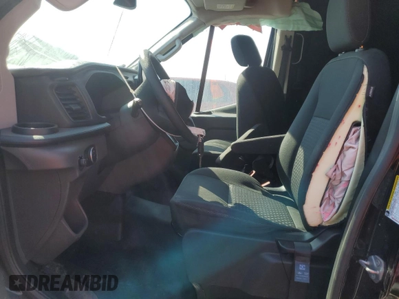 2020 Ford Transit Cargo with VIN 1FTBW3X82LKB40192, listed as a Copart auction lot 57694465 with 48,601 mi miles and Salvage title. Bid and sale history available at DreamBid. Image 7.