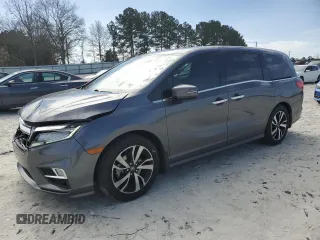 2020 Honda Odyssey Elite с VIN 5FNRL6H91LB023846, выставлен на аукционе Copart как лот 48240135 с пробегом 92 400 миль миль и Списание • Salvage title. История ставок и продаж доступна на DreamBid. Изображение 1.