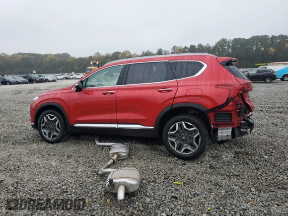 2023 Hyundai Santa Fe Hybrid SEL Premium with VIN 5NMS3DA16PH003333, listed as a Copart auction lot 79340444 with 24,786 mi miles and Salvage Title. Bid and sale history available at carsss.com. Image 2.