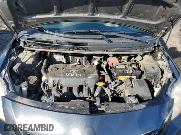 2008 Toyota Yaris with VIN JTDBT923981249091, listed as a Copart auction lot 48683135 with 136,556 mi miles and Salvage Title. Bid and sale history available at DreamBid. Image 11.
