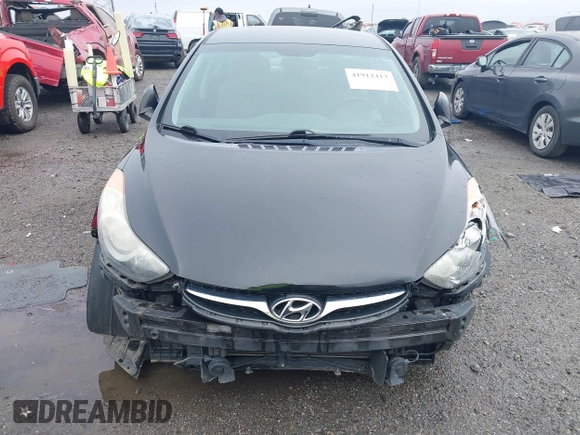 2013 Hyundai Elantra Limited z VIN 5NPDH4AE7DH371094, wystawiony jako IAAI lot #41912413 z przebiegiem 159 685 mil mil oraz . Historia ofert i sprzedaży dostępna na DreamBid. Obrazek 6.
