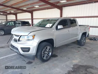 2020 Chevrolet Colorado 4WD Work Truck with VIN 1GCGTBEN3L1215909, listed as a IAAI auction lot 42591564 with 45,369 mi miles and . Bid and sale history available at DreamBid. Image 18.