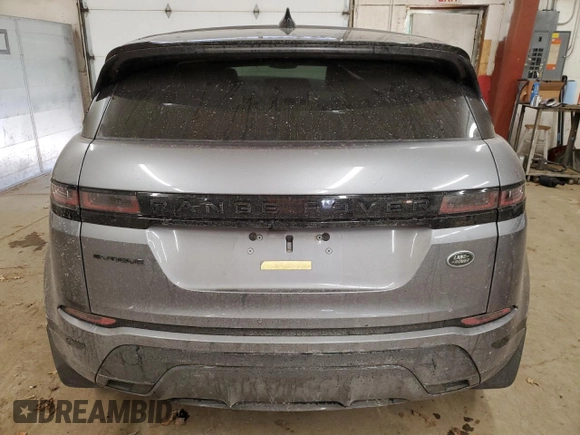 2023 Land Rover Range Rover Evoque Dynamic SE with VIN SALZL2FX5PH221595, listed as a Copart auction lot 83631724 with 21,284 mi miles and Salvage Title. Bid and sale history available at carsss.com. Image 6.
