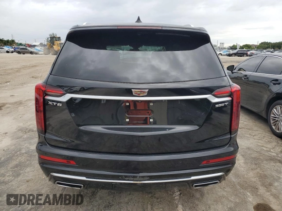 2021 Cadillac XT6 Luxury with VIN 1GYKPAR45MZ156448, listed as a Copart auction lot 68906823 with 19,079 mi miles and Clean Title. Bid and sale history available at DreamBid. Image 6.