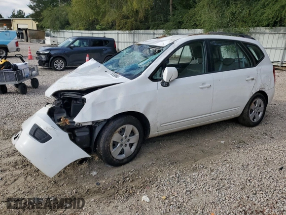 2009 Kia Rondo LX Base with VIN KNAFG528397259136, listed as a Copart auction lot 75529894 with 110,680 mi miles and Salvage Title. Bid and sale history available at carsss.com. Image 1.