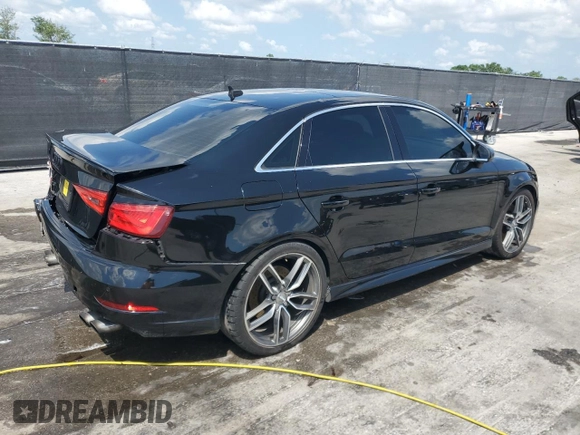 2015 Audi S3 2.0T Prestige with VIN WAUFFGFF3F1139116, listed as a Copart auction lot 51464365 with 137,621 mi miles and Salvage Title. Bid and sale history available at carsss.com. Image 3.