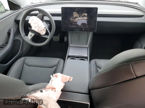2025 Tesla Model 3 Long Range с VIN 5YJ3E1EA7SF001043, выставлен на аукционе Copart как лот 57250565 с пробегом 456 миль миль и Списание • Salvage title. История ставок и продаж доступна на DreamBid. Изображение 8.
