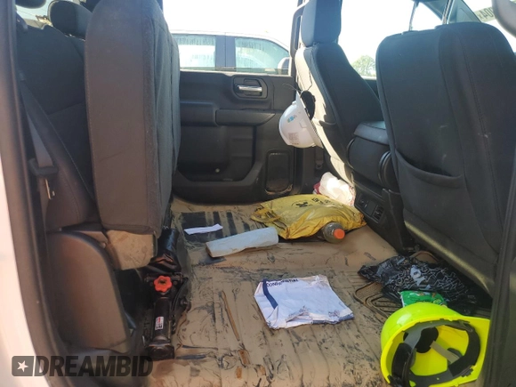 2024 Chevrolet Silverado 3500HD Work Truck with VIN 1GC4YSE76RF188206, listed as a Copart auction lot 74440004 with Not Provided miles and Salvage Title. Bid and sale history available at DreamBid. Image 10.