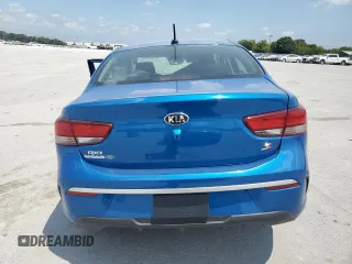 2021 Kia Rio S with VIN 3KPA24AD8ME403728, listed as a Copart auction lot 63179894 with 0 mi miles and Salvage Title. Bid and sale history available at carsss.com. Image 6.