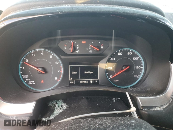 2020 Chevrolet Traverse LS with VIN 1GNERLKW2LJ249002, listed as a Copart auction lot 85894354 with 88,783 mi miles and Salvage Title. Bid and sale history available at carsss.com. Image 9.