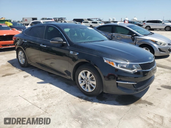 2017 Kia Optima LX with VIN KNAGT4L35H5161216, listed as a Copart auction lot 51488075 with 92,217 mi miles and Salvage Title. Bid and sale history available at carsss.com. Image 4.