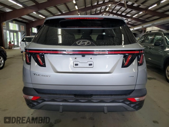 2024 Hyundai Tucson Limited with VIN 5NMJECDE5RH344465, listed as a Copart auction lot 56692455 with 9,490 mi miles and Salvage title. Bid and sale history available at DreamBid. Image 6.