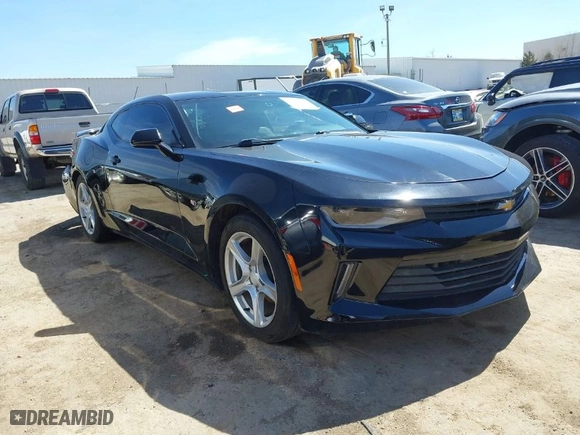 2016 Chevrolet Camaro 1LT with VIN 1G1FB1RS0G0133231, listed as a IAAI auction lot 41810599 with 99,036 mi miles. Bid and sale history available at carsss.com. Image 1.