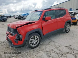 2019 Jeep Renegade Latitude with VIN ZACNJABB8KPK33092, listed as a Copart auction lot 56461325 with 132,713 mi miles and Salvage title. Bid and sale history available at DreamBid. Image 1.