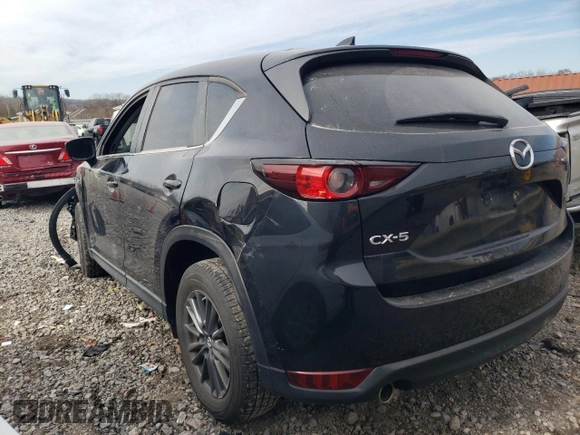2021 Mazda CX-5 Sport with VIN JM3KFABM1M0418660, listed as a Copart auction lot 88999955 with 0 mi miles and Salvage Title. Bid and sale history available at carsss.com. Image 2.