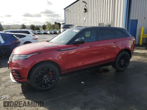 2018 Land Rover Range Rover Velar R-Dynamic SE with VIN SALYL2RN7JA744221, listed as a Copart auction lot 50953795 with 75,881 mi miles and Clean Title. Bid and sale history available at carsss.com. Image 1.