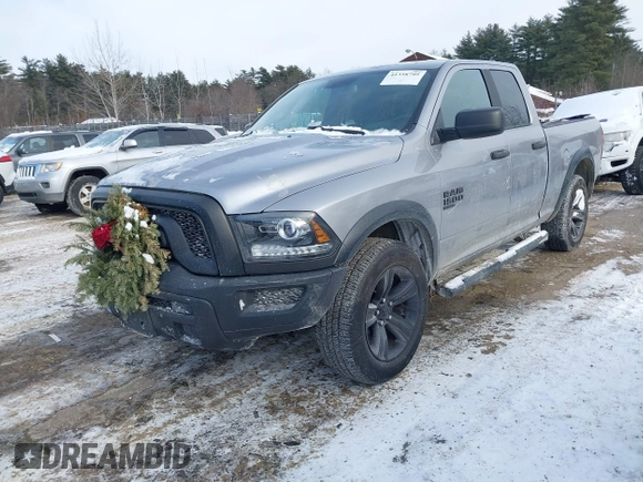 2021 Ram 1500 Classic Warlock with VIN 1C6RR7GG6MS582308, listed as a IAAI auction lot 41358795 with 8,978 mi miles. Bid and sale history available at carsss.com. Image 2.