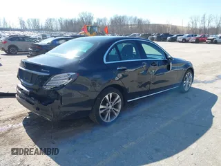 2017 Mercedes-Benz C 300 with VIN 55SWF4KB7HU184461, listed as a IAAI auction lot 41761593 with 55,161 mi miles and . Bid and sale history available at carsss.com. Image 4.