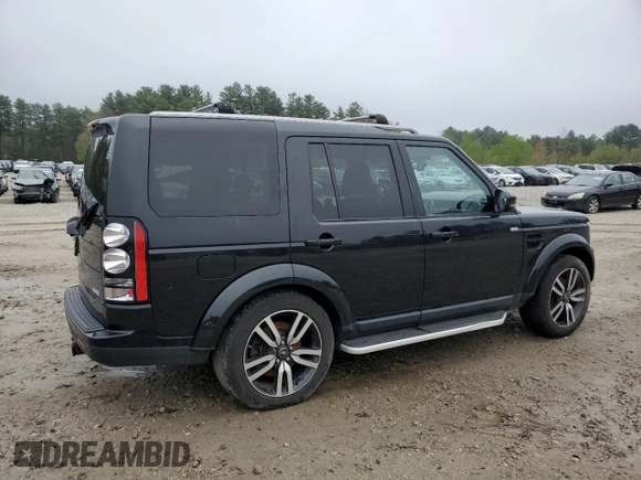 2016 Land Rover LR4 HSE Lux with VIN SALAK2V64GA818707, listed as a Copart auction lot 55533595 with 168,908 mi miles and Clean Title. Bid and sale history available at DreamBid. Image 3.