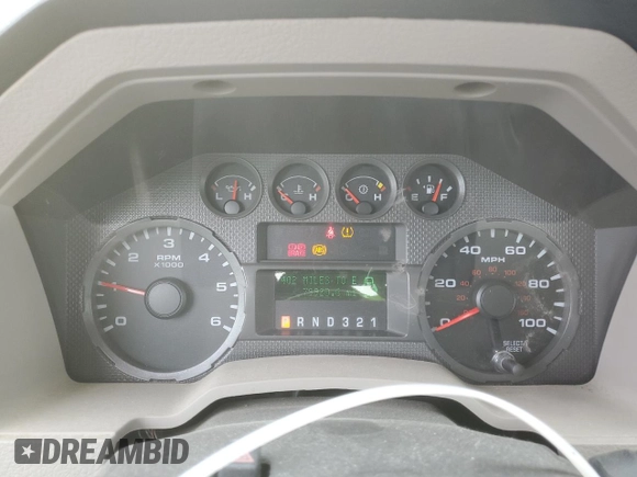 2010 Ford F-250 XL with VIN 1FTNF2B51AEA11666, listed as a Copart auction lot 53383055 with 79,920 mi miles and Salvage title. Bid and sale history available at DreamBid. Image 9.