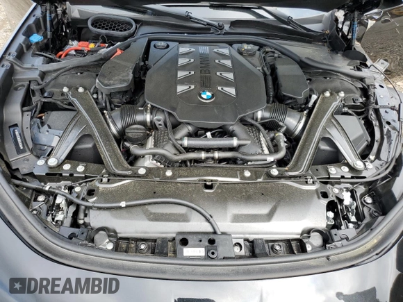 2024 BMW 7 Series 760i xDrive with VIN WBA33EJ05RCS20369, listed as a Copart auction lot 58822485 with 14,554 mi miles and Salvage title. Bid and sale history available at DreamBid. Image 11.