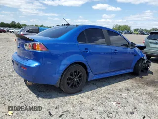 2017 Mitsubishi Lancer ES with VIN JA32U2FU1HU013832, listed as a Copart auction lot 67663804 with 130,074 mi miles and Salvage Title. Bid and sale history available at carsss.com. Image 3.