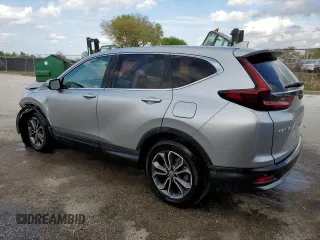 2021 Honda CR-V EX with VIN 2HKRW2H55MH609160, listed as a Copart auction lot 46141845 with 96,464 mi miles and Non Repairable. Bid and sale history available at carsss.com. Image 2.