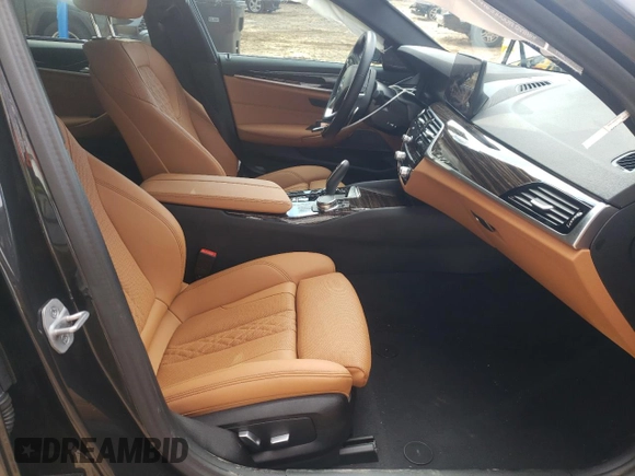 2023 BMW 5 Series 530e with VIN WBA13AG05PCM94563, listed as a Copart auction lot 87515145 with Not provided miles and Salvage title. Bid and sale history available at DreamBid. Image 7.