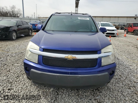 2006 Chevrolet Equinox LT with VIN 2CNDL73F766083004, listed as a Copart auction lot 49805065 with 107,472 mi miles and Clean Title. Bid and sale history available at carsss.com. Image 5.