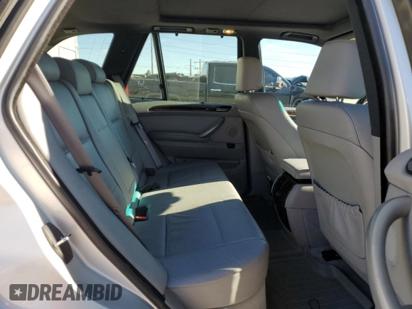 2005 BMW X5 4.4i with VIN 5UXFB53525LV14607, listed as a Copart auction lot 50407195 with 139,660 mi miles and Salvage Title. Bid and sale history available at carsss.com. Image 11.