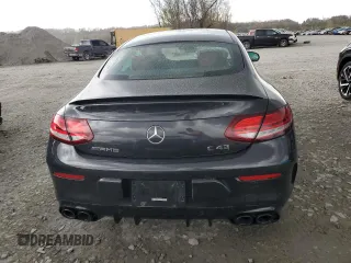 2021 Mercedes-Benz C 43 AMG with VIN W1KWJ6EB9MG089364, listed as a Copart auction lot 52339195 with Not provided miles and Salvage title. Bid and sale history available at DreamBid. Image 6.