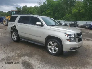 2015 Chevrolet Tahoe LT with VIN 1GNSCBKC3FR183943, listed as a Copart auction lot 54412265 with 199,502 mi miles and Salvage Title. Bid and sale history available at DreamBid. Image 4.