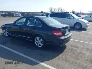 2010 Mercedes-Benz C 300 Sport with VIN WDDGF8BB2AF447086, listed as a IAAI auction lot 41793084 with 18,756 mi miles and . Bid and sale history available at carsss.com. Image 3.