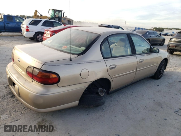 2001 Chevrolet Malibu with VIN 1G1ND52J416175310, listed as a Copart auction lot 43415805 with 153,183 mi miles and Salvage Title. Bid and sale history available at carsss.com. Image 3.